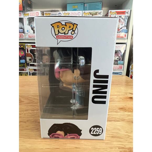 NEW IN HAND AUTHENTIC Jinu K-Pop Demon Hunters Funko Pop #2259 Huntr/X Saja Boys - Picture 4 of 6